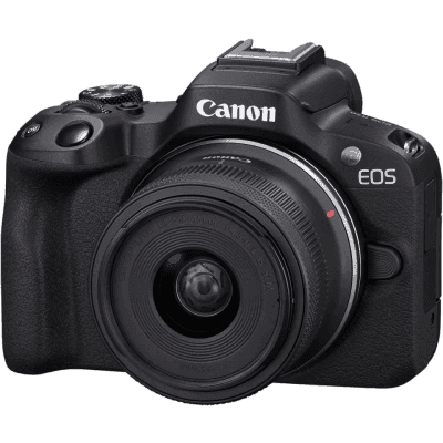 EOS R50 with 18-45mm Lens 24.2MP Black