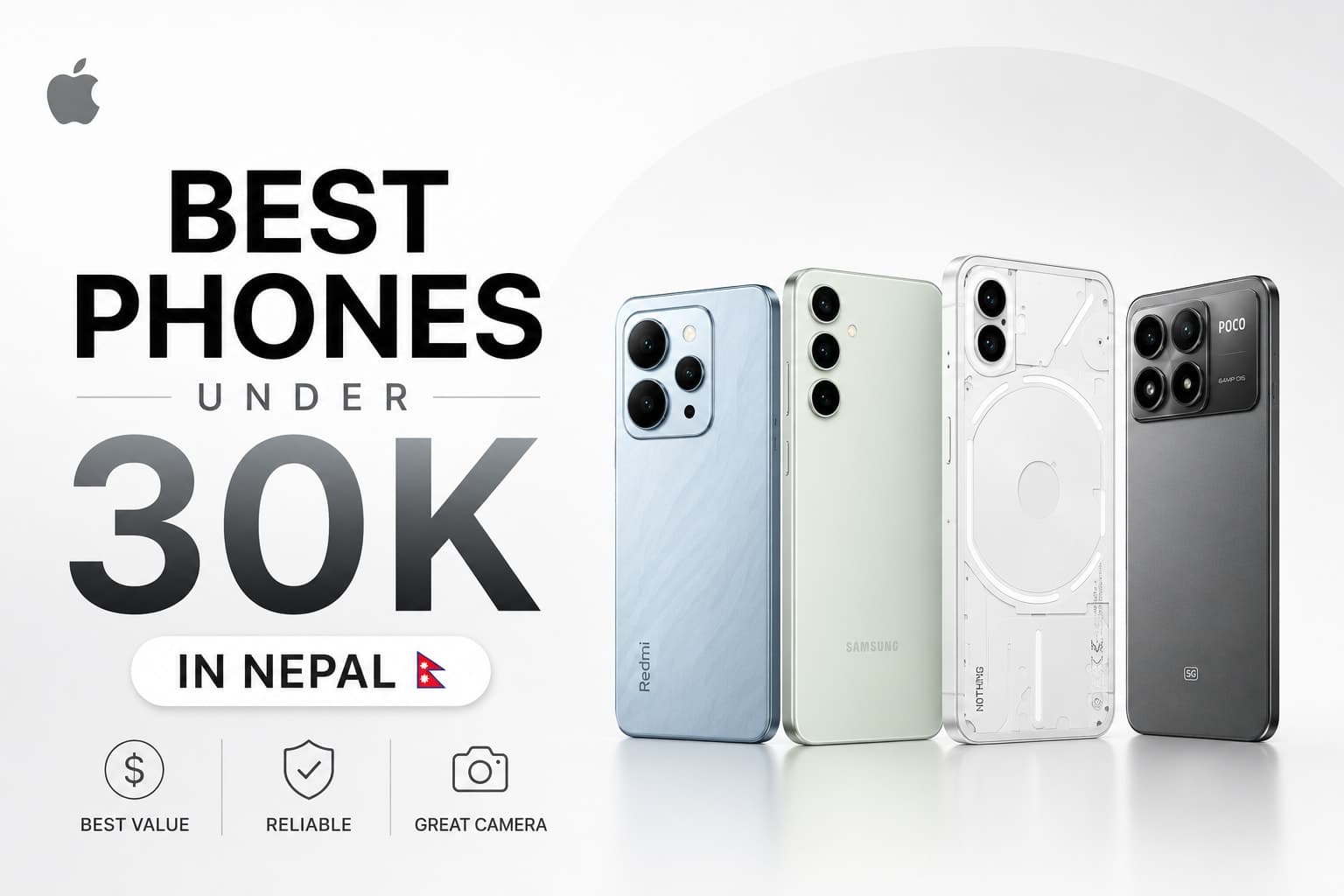 best phones under 3ok in nepal